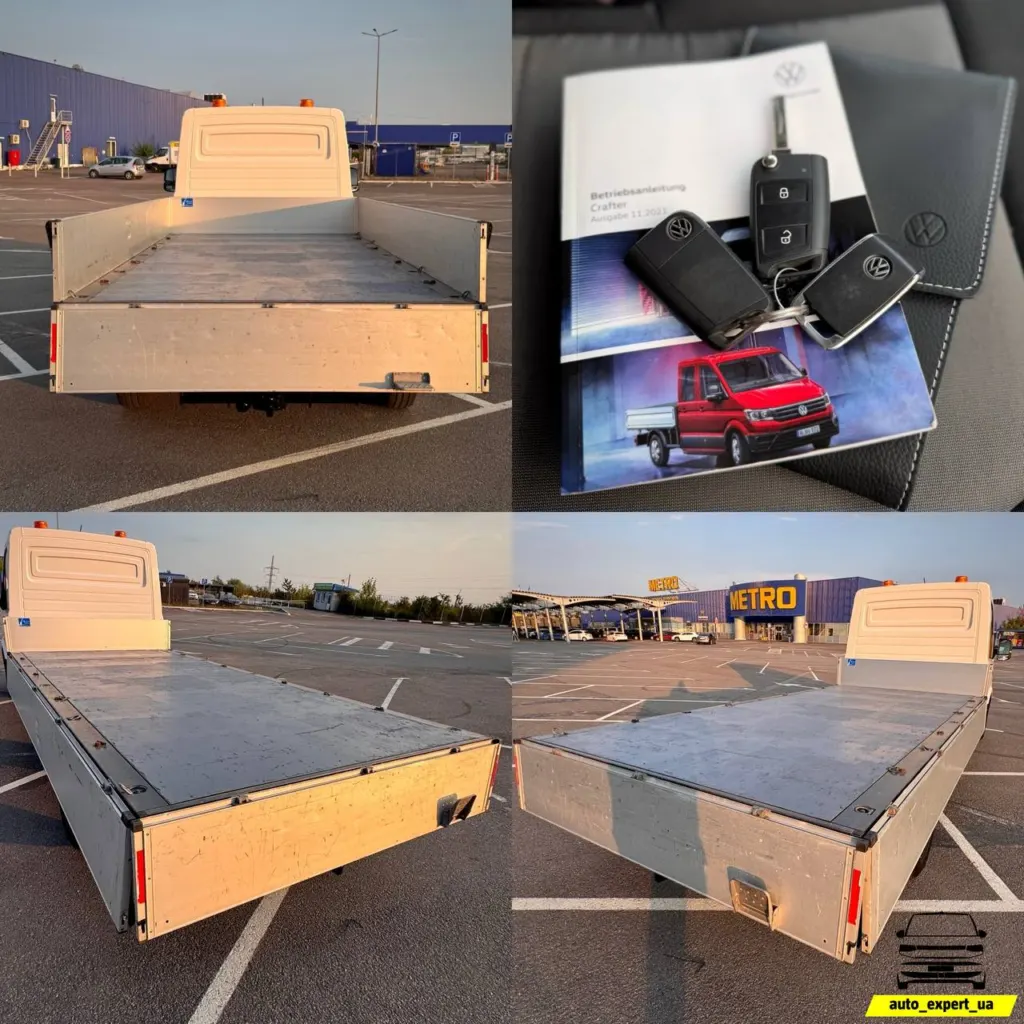 Volkswagen Crafter Бортова Платформа — фото 10