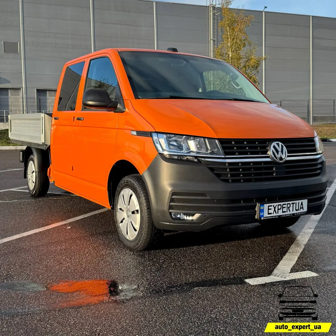 Volkswagen Transporter Дубль Кабіна Бортова Платформа — фото 2