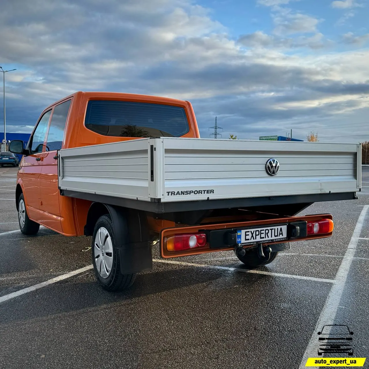 Volkswagen Transporter Дубль Кабіна Бортова Платформа — фото 4