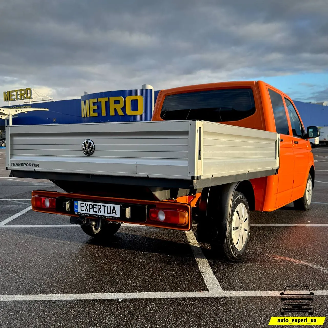 Volkswagen Transporter Дубль Кабіна Бортова Платформа — фото 3