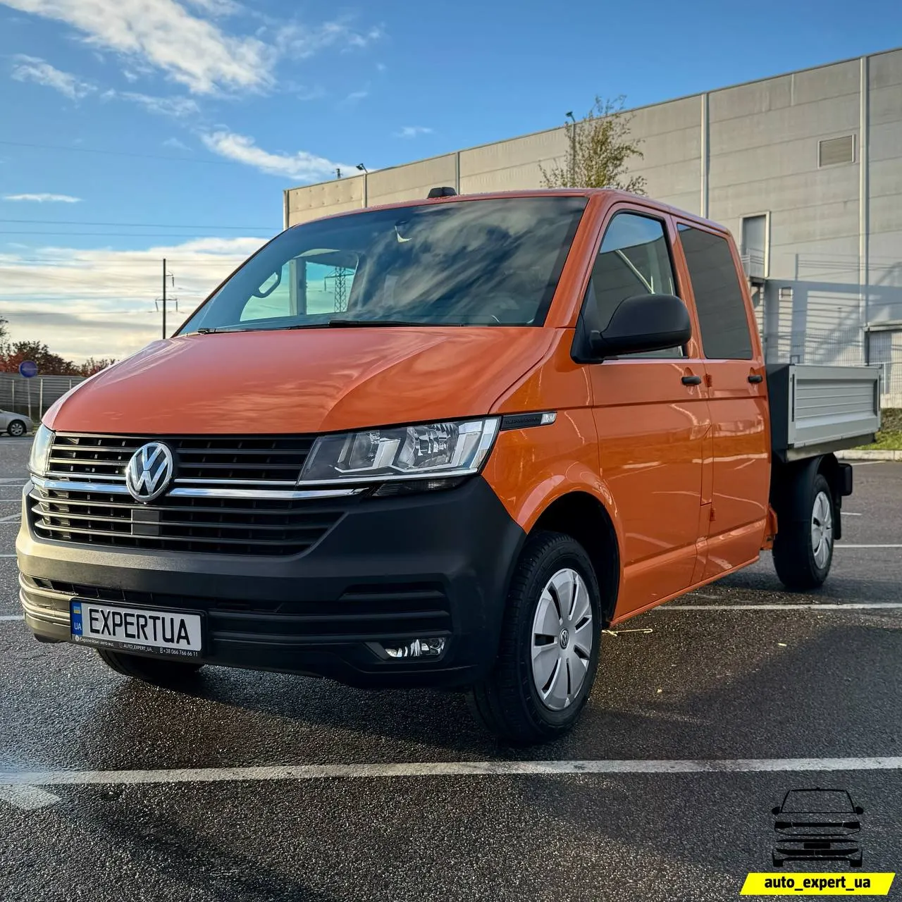 Volkswagen Transporter Дубль Кабіна Бортова Платформа — фото 1