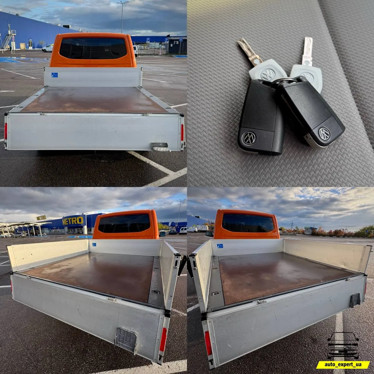 Volkswagen Transporter Дубль Кабіна Бортова Платформа — фото 10