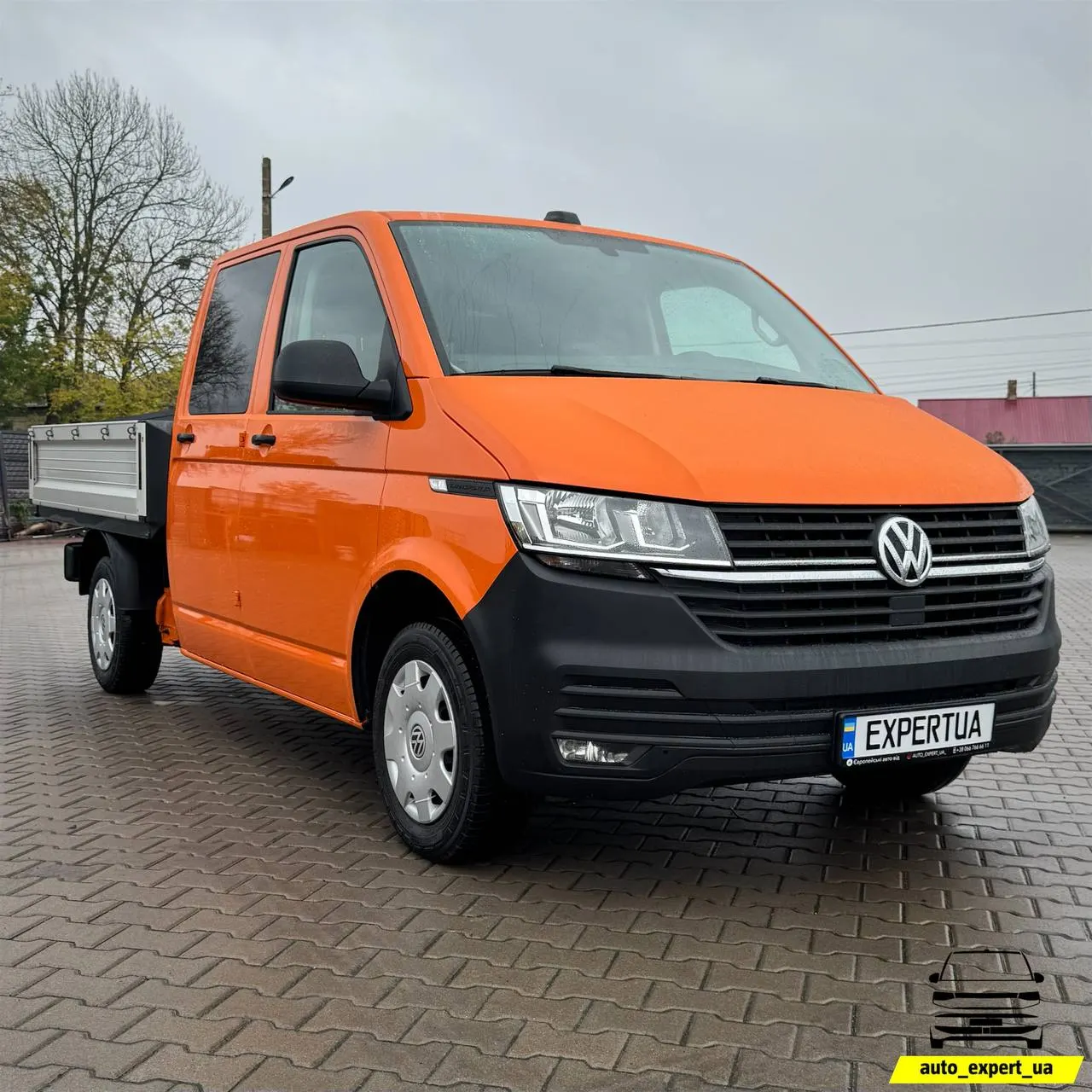 Volkswagen Transporter Дубль Кабіна Бортова Платформа — фото 2