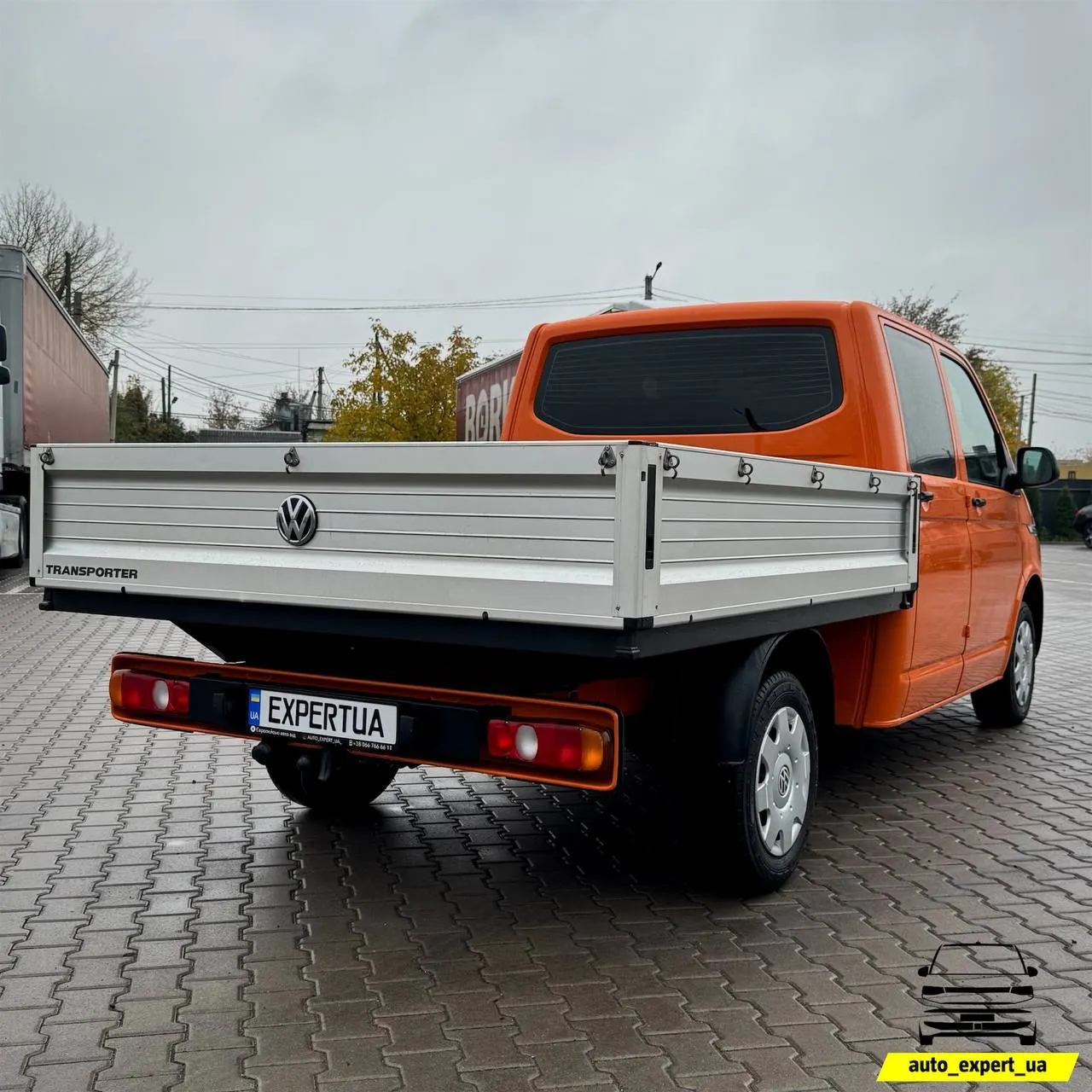 Volkswagen Transporter Дубль Кабіна Бортова Платформа — фото 3