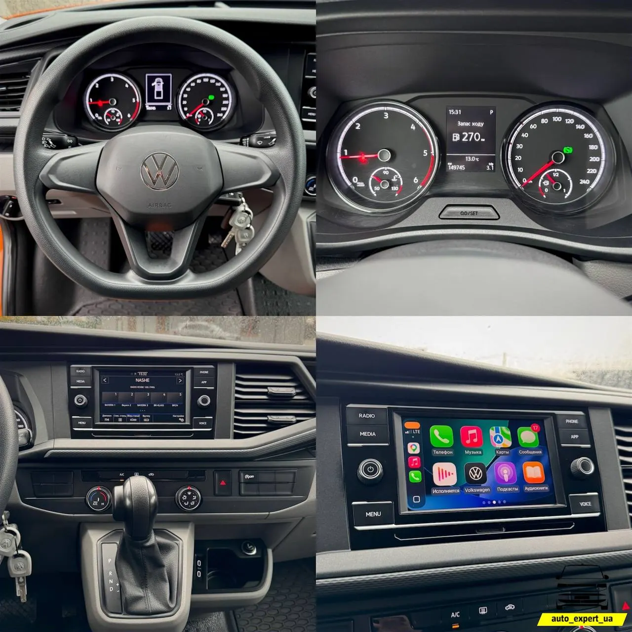 Volkswagen Transporter Дубль Кабіна Бортова Платформа — фото 7