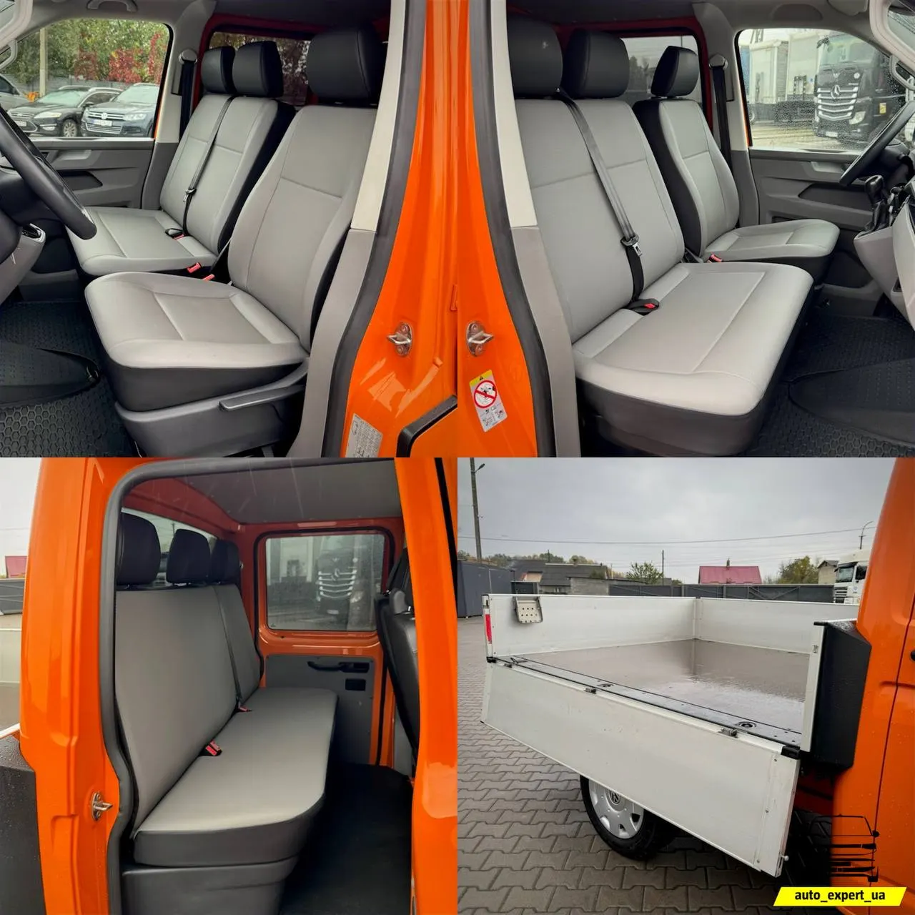Volkswagen Transporter Дубль Кабіна Бортова Платформа — фото 9