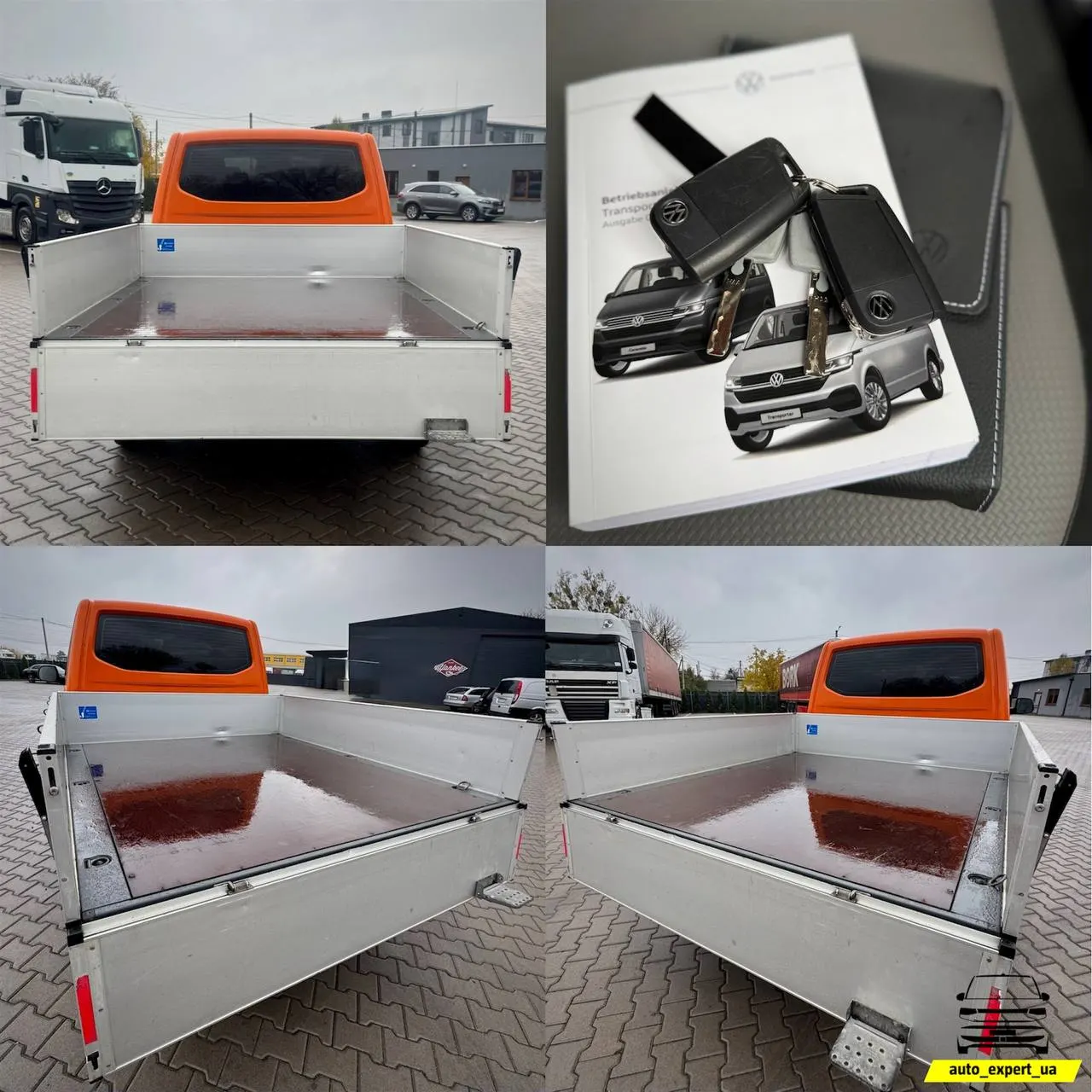 Volkswagen Transporter Дубль Кабіна Бортова Платформа — фото 10